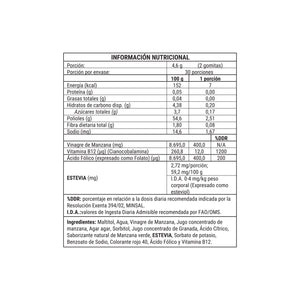 Vinagre de Sidra de Manzana 60 gomitas - NewPharma