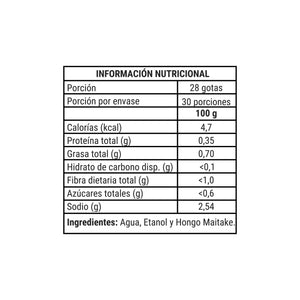 Maitake Sublingual 30 ml Concentración 3:1 - NewPharma